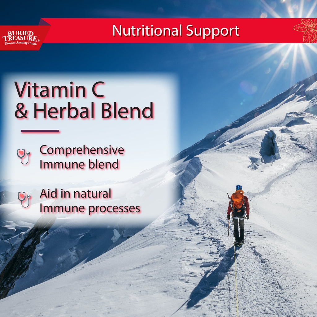 Buried Treasure Liquid Nutrients® ACF Extra Strength – Liquid Immune Support with Vitamin C, Zinc & Botanical Extracts