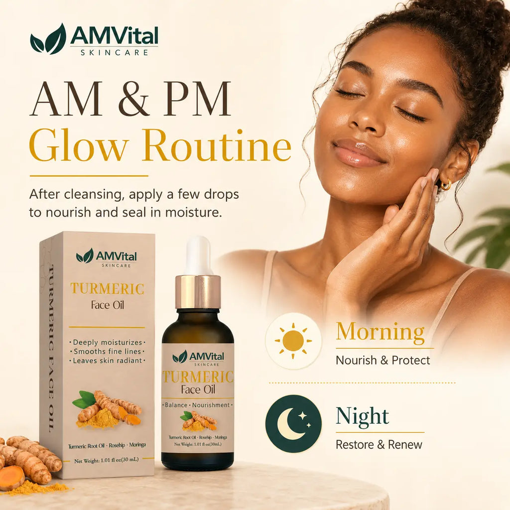 AMVital Turmeric Face Oil